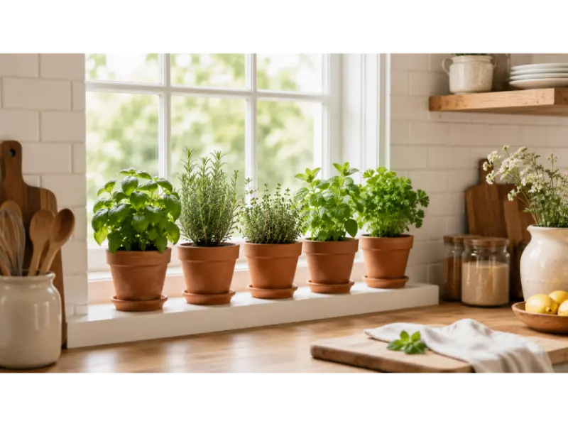 Create a Mini Herb Garden