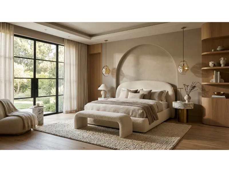 Curved Furniture and Organic Shapes