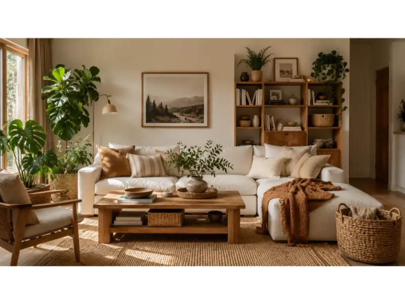 Decorate with Woven Baskets