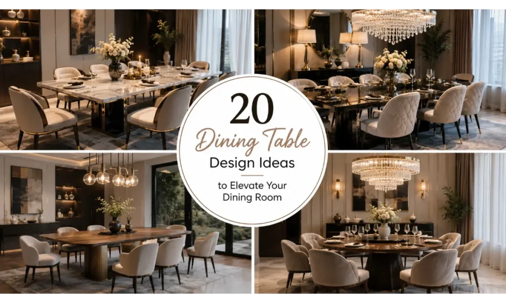 Dining Table Design Ideas