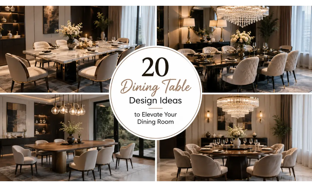 Dining Table Design Ideas