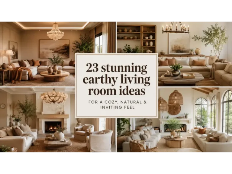 Earthy Living Room Ideas