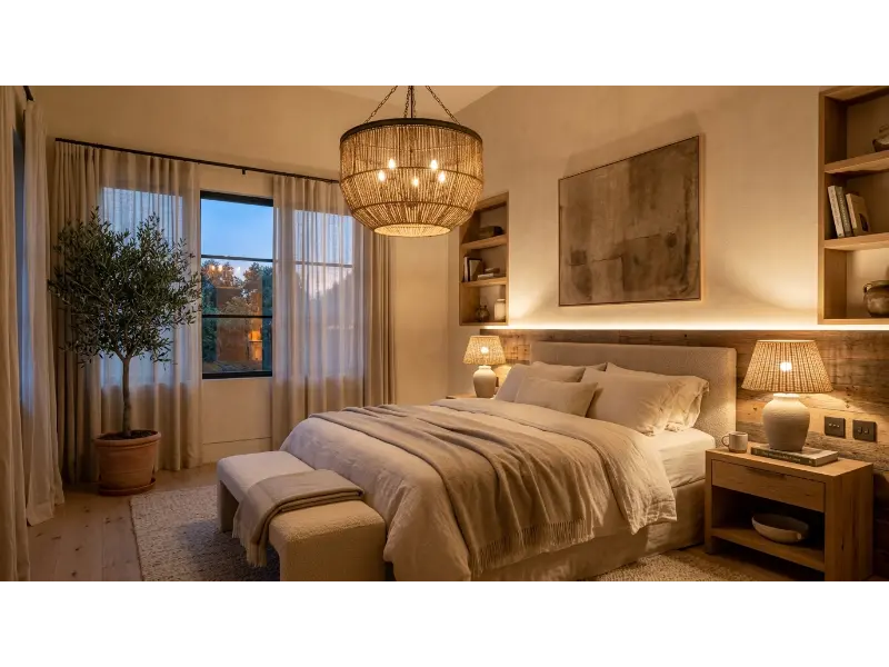 Energy Efficient LED Bedroom Lighting