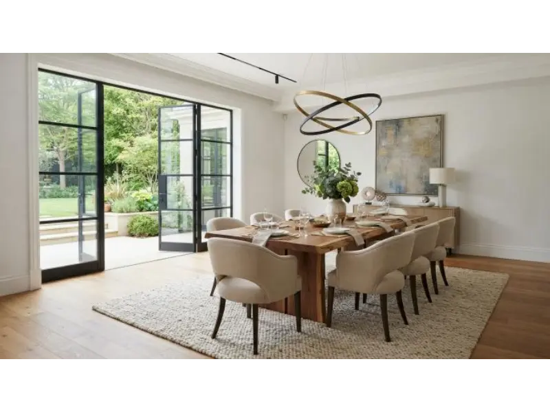 Frame Your Dining Table with the Perfect Rug