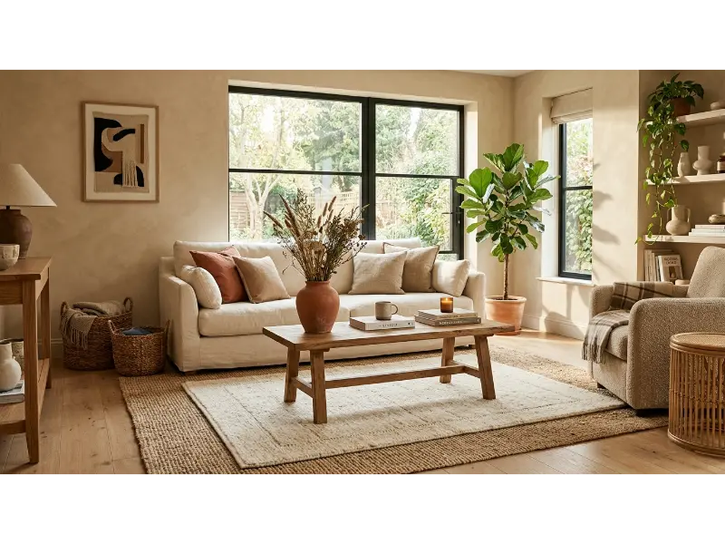 Jute and Wool Rug Layers