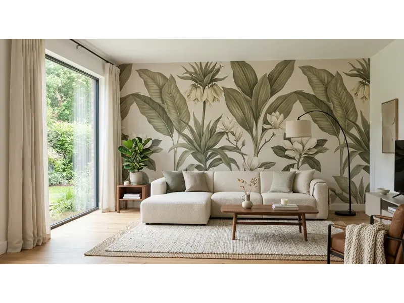 Large Scale Botanical Feature