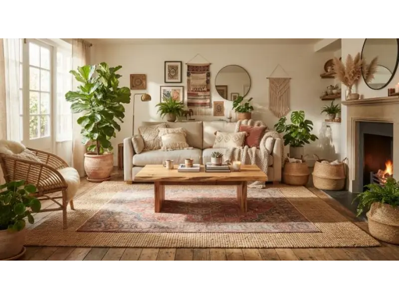 Layer Rugs for Added Texture and Dimension
