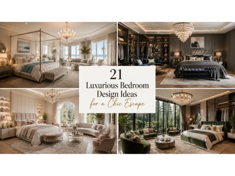Luxurious Bedroom Design Ideas