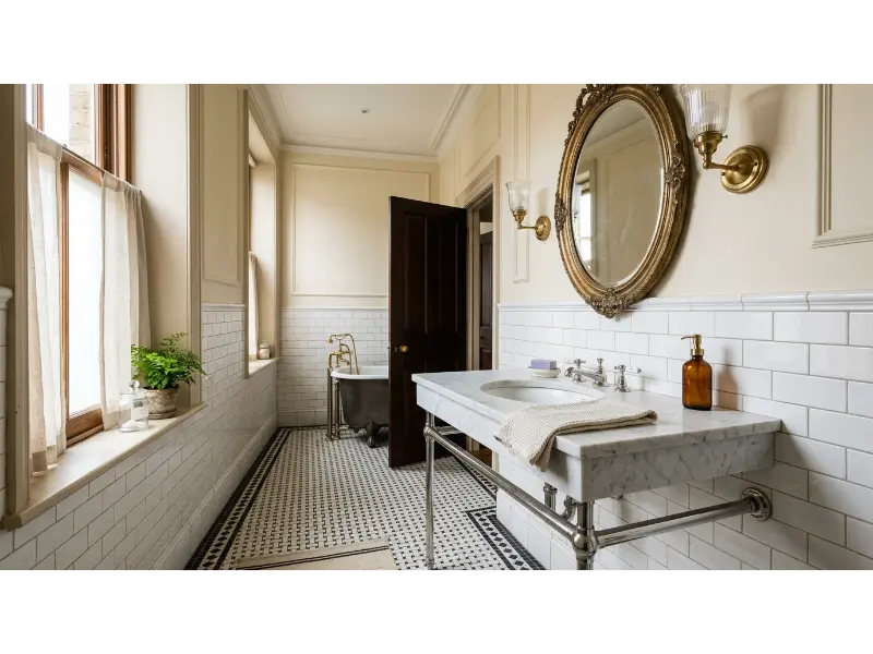 Marble Console Sink