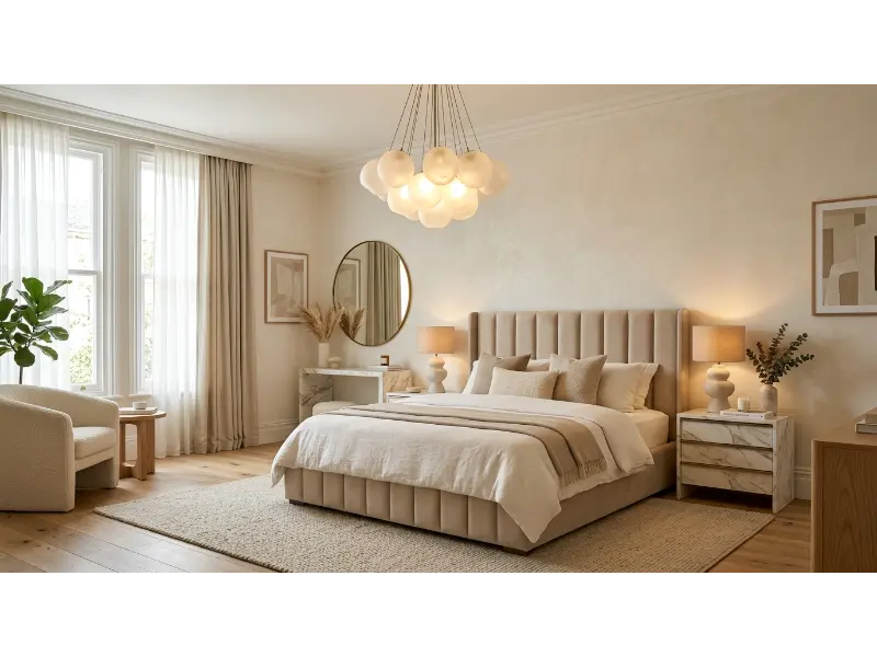 Marble and Cream Elegance