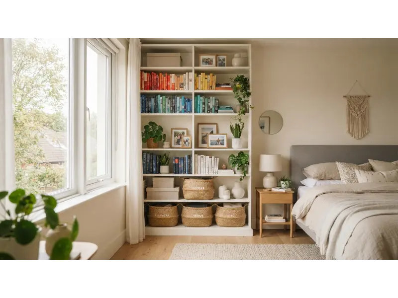 Maximize Vertical Space with a Tall Bookcase
