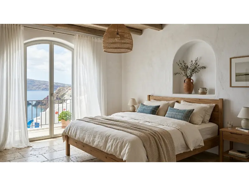 Mediterranean Coastal Bedroom