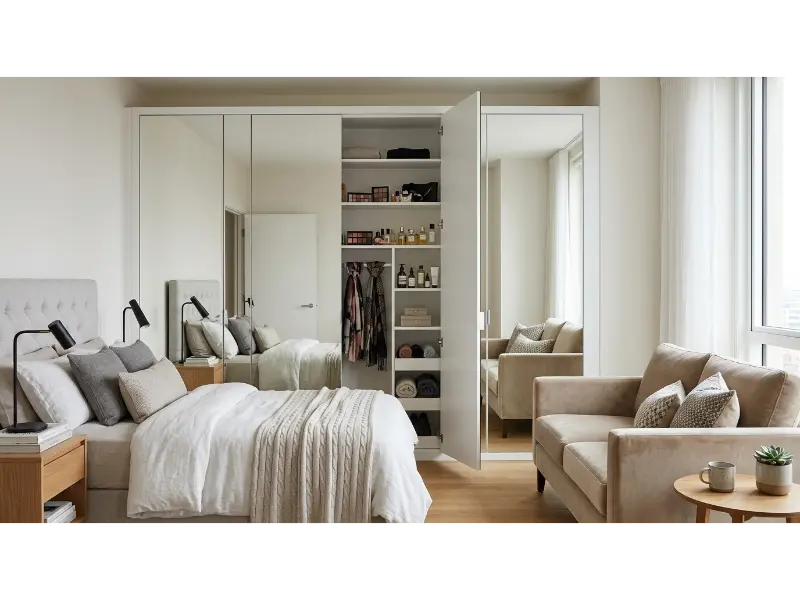 Mirror Cabinet For Hidden Storage