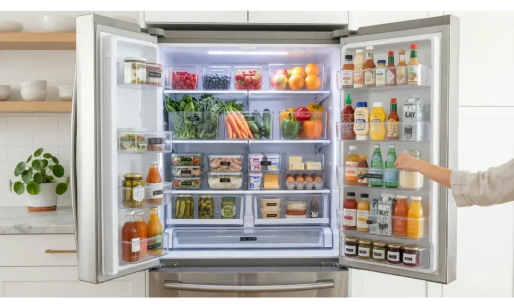Organize the Refrigerator by Zones