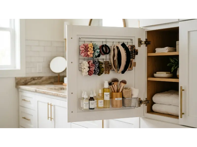 Over Cabinet Door Storage