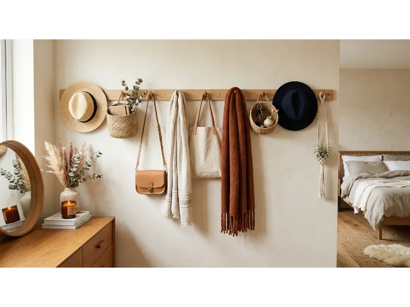 Peg Rail For Bags And Accessories