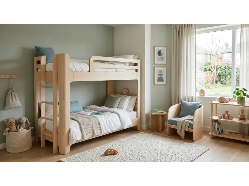 Scandinavian Style Bunk Bed