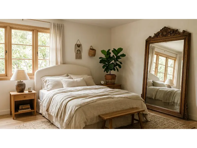 Secondhand Mirrors to Reflect Natural Light