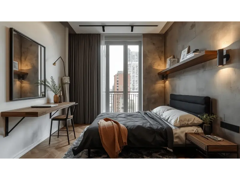 Small Street Inspired Bedroom