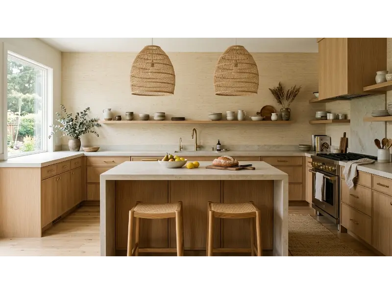 Soft Grasscloth Inspired Texture