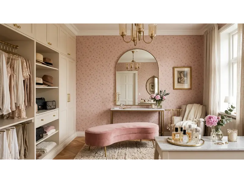 Soft Pink Dressing Room