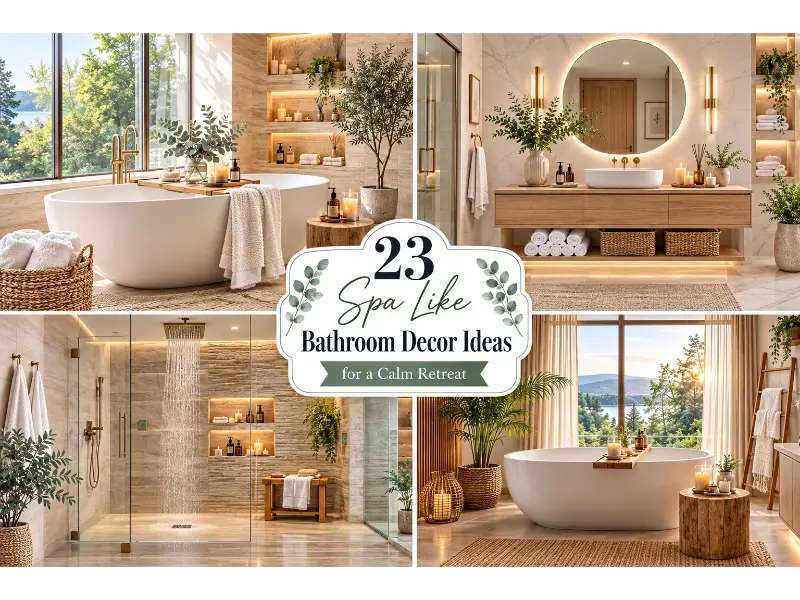 Spa Like Bathroom Decor Ideas