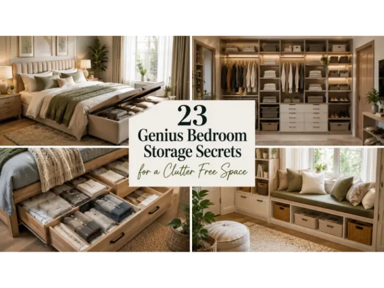 Storage Secrets From Bedroom