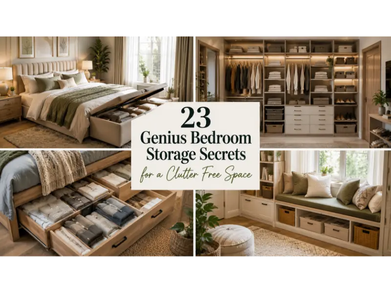 Storage Secrets From Bedroom