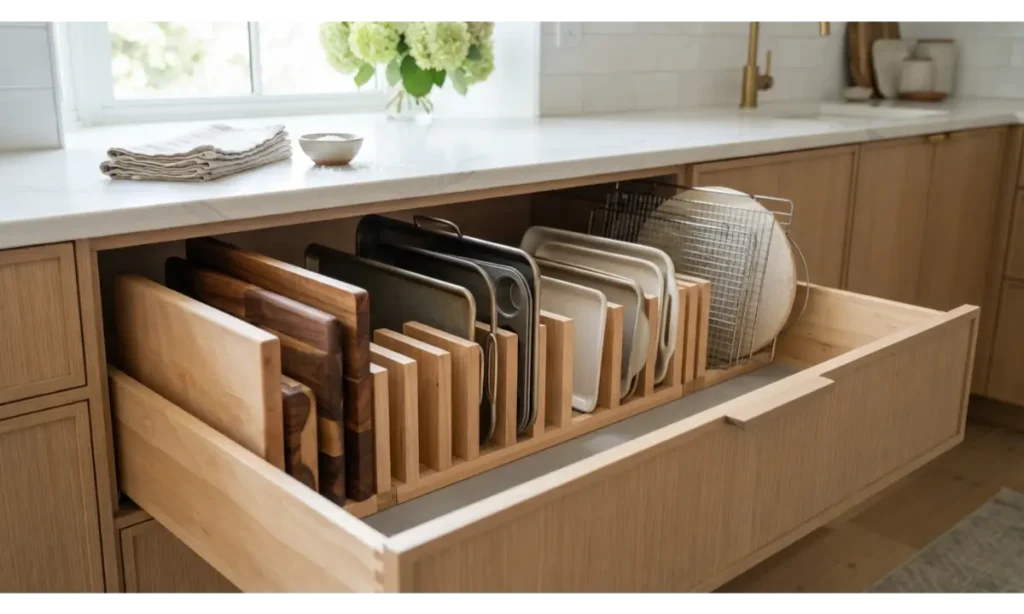 Store Cutting Boards Vertically
