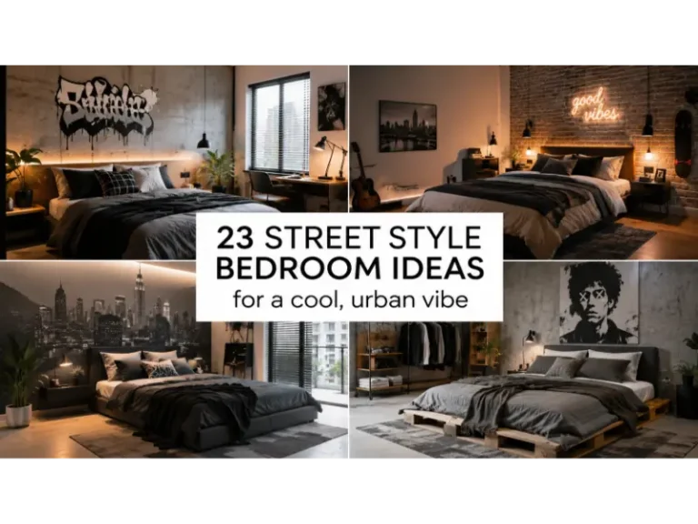Street Style Bedroom Ideas