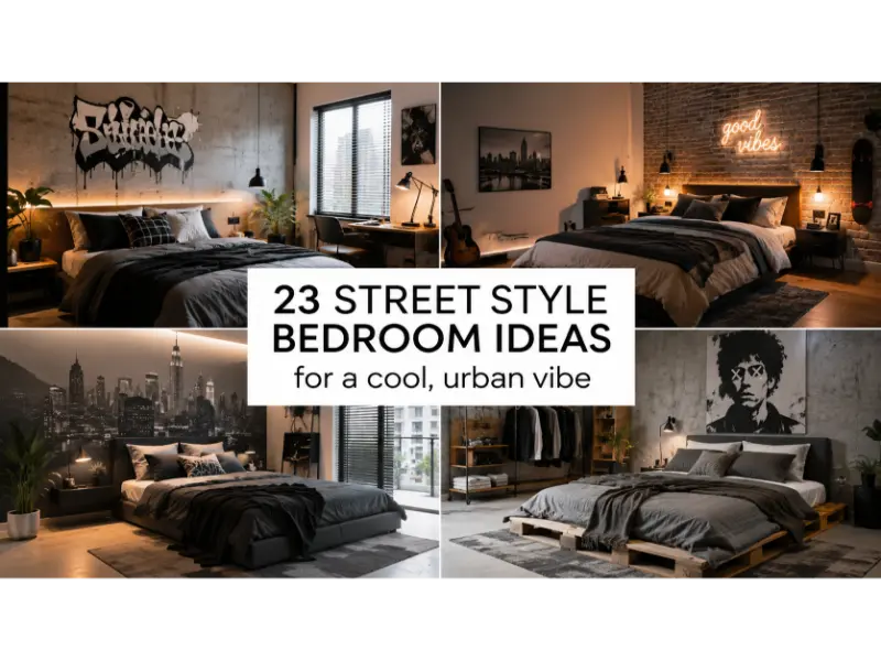 Street Style Bedroom Ideas