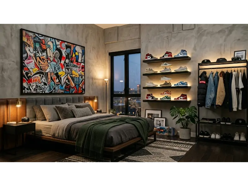 Streetwear Inspired Bedroom