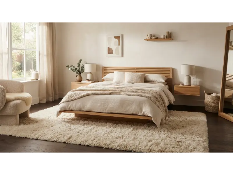 Style Your Bedroom with a Plush High Pile Rug