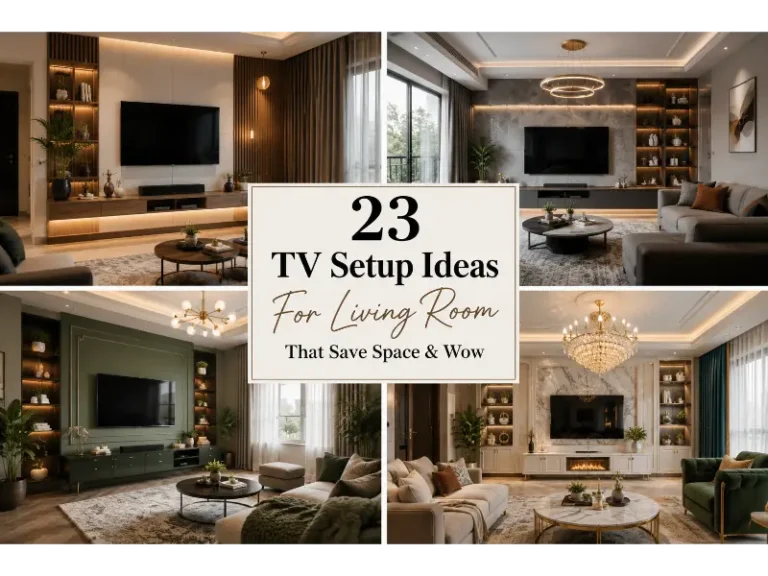 TV Setup Ideas For Living Room