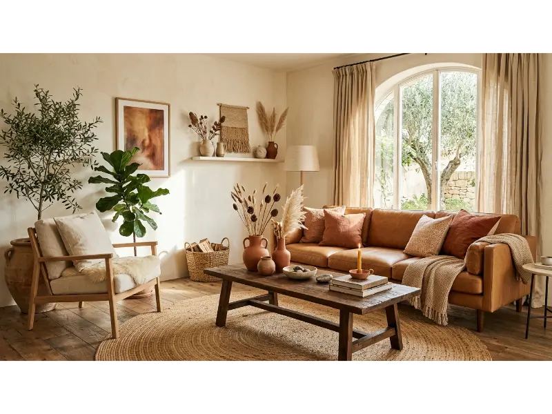 Terracotta Accents for a Warm Natural Look