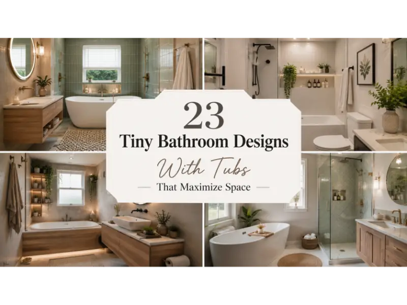 Tiny Bathroom Designs With Tubs