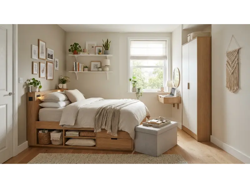 Use Multi Functional Furniture for Small Bedrooms