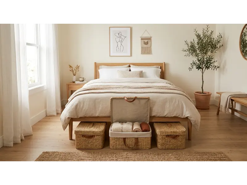 Use the Space Under Your Bed