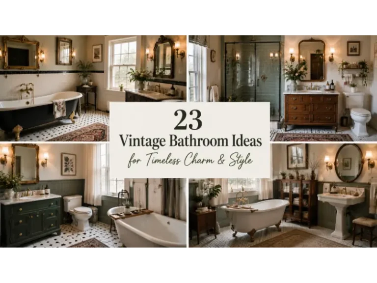 23 Vintage Bathroom Ideas for Timeless Charm & Style