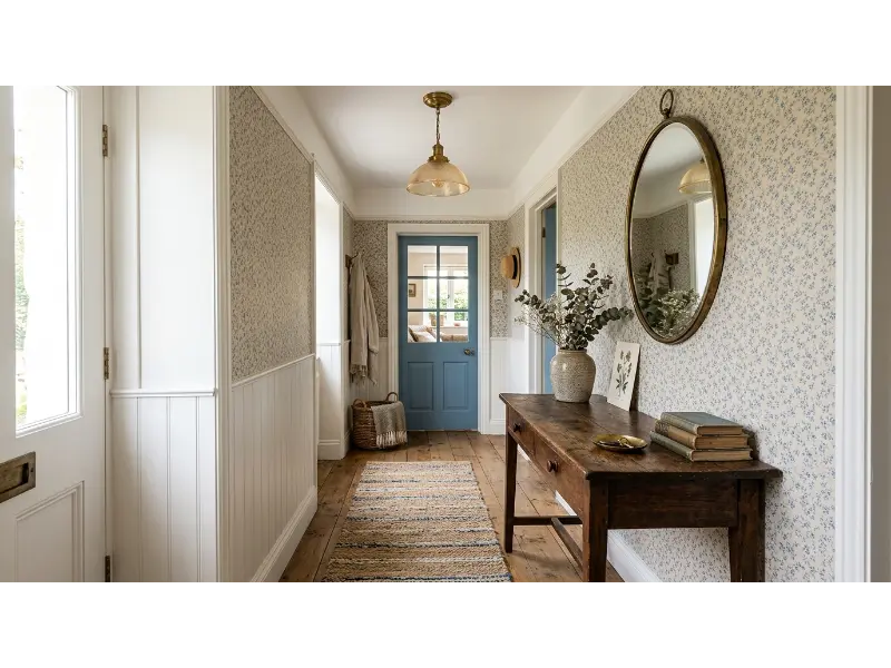 Vintage Inspired Entryway