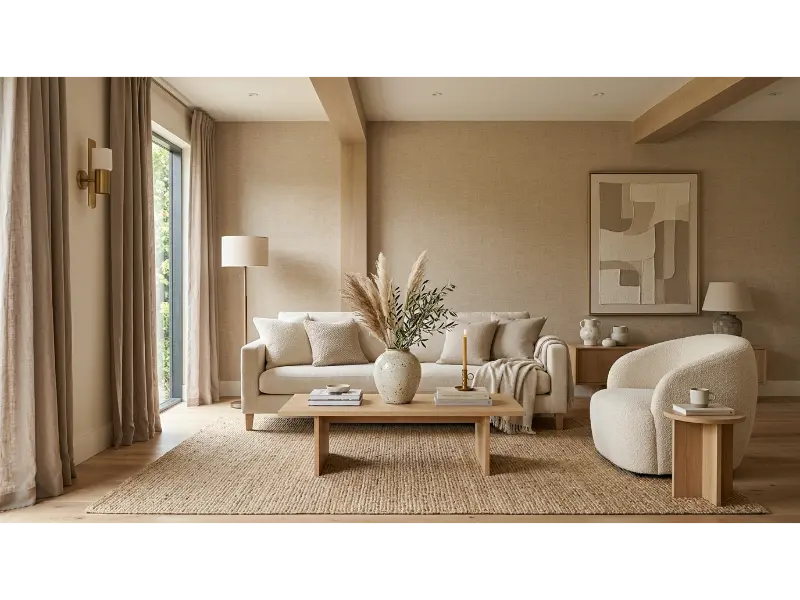 Warm Neutral Living Room