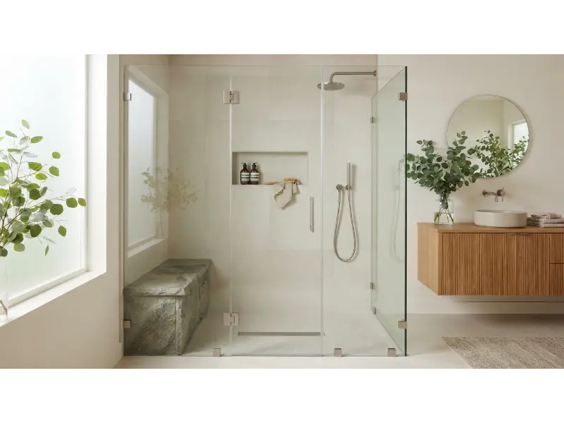 Water Saving Walk In Shower