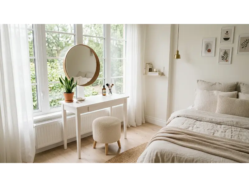 Window Side Vanity