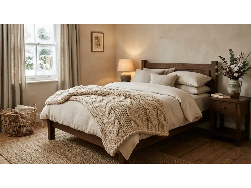 Wool Throws for Cozy Layering