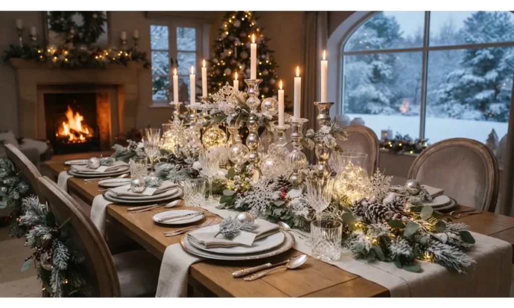 Candlelit Winter Wonderland Runner