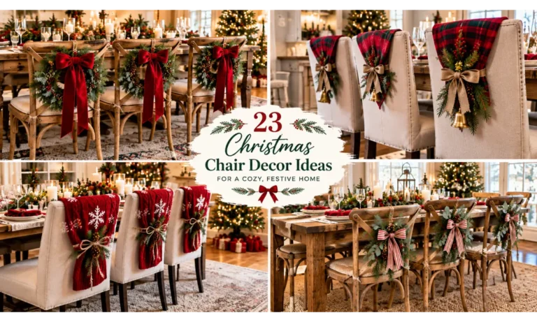 Christmas Chair Decor Ideas
