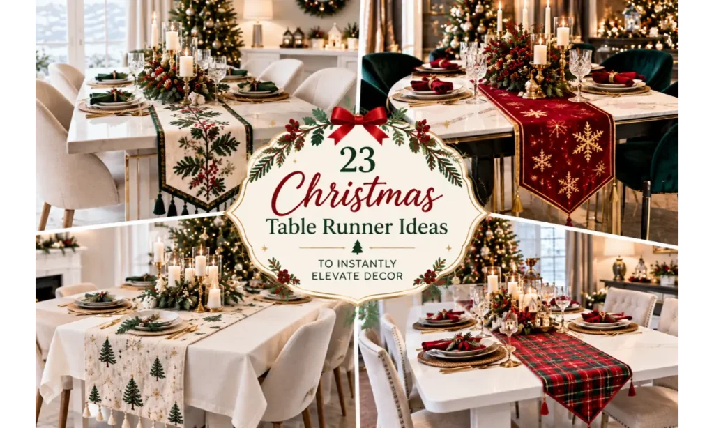 Christmas Table Runner Ideas