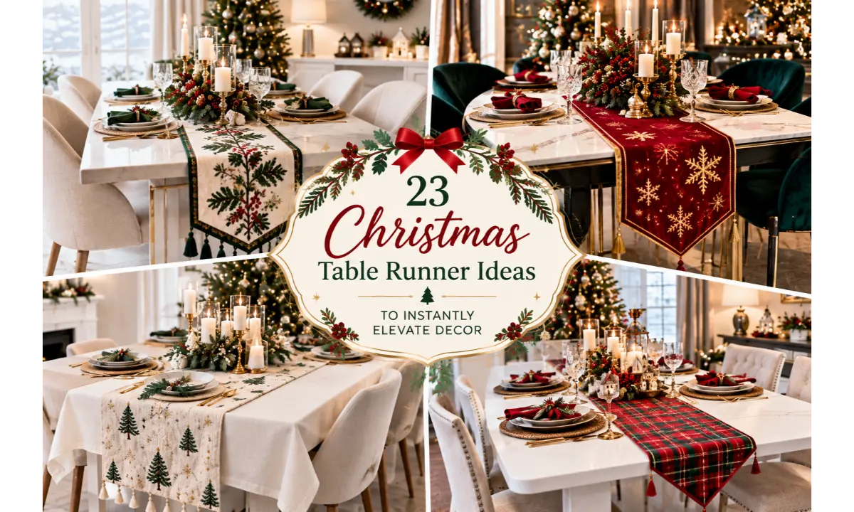 Christmas Table Runner Ideas