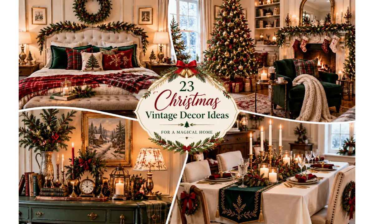 Christmas Vintage Decor Ideas
