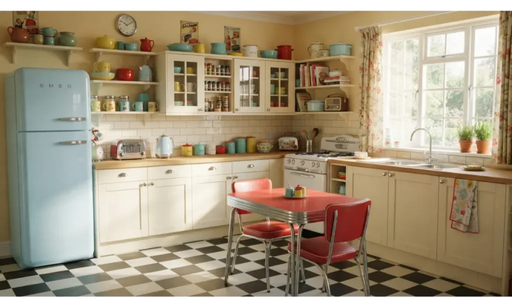 Colorful Retro Kitchen Appliances